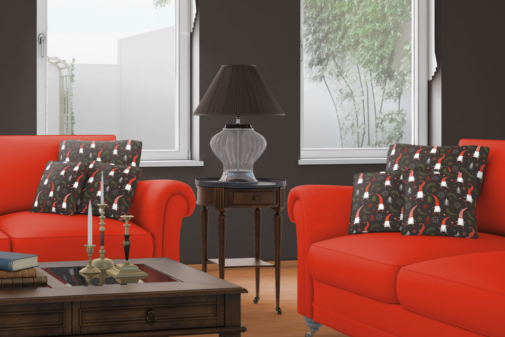 Dekostoff - Weihnachtswichtel