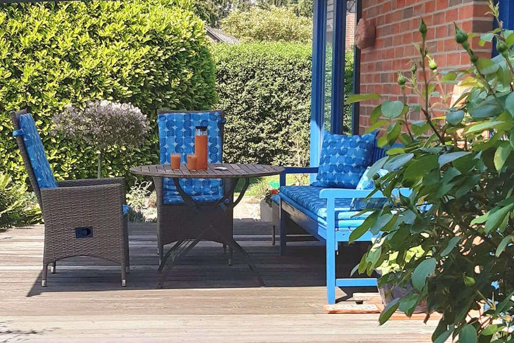 Outdoorstoff - Wellenmuster