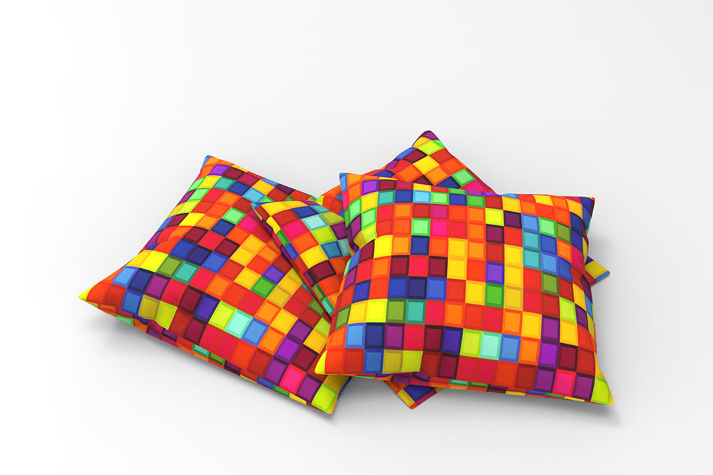 Universalstoff - Bunte Würfel