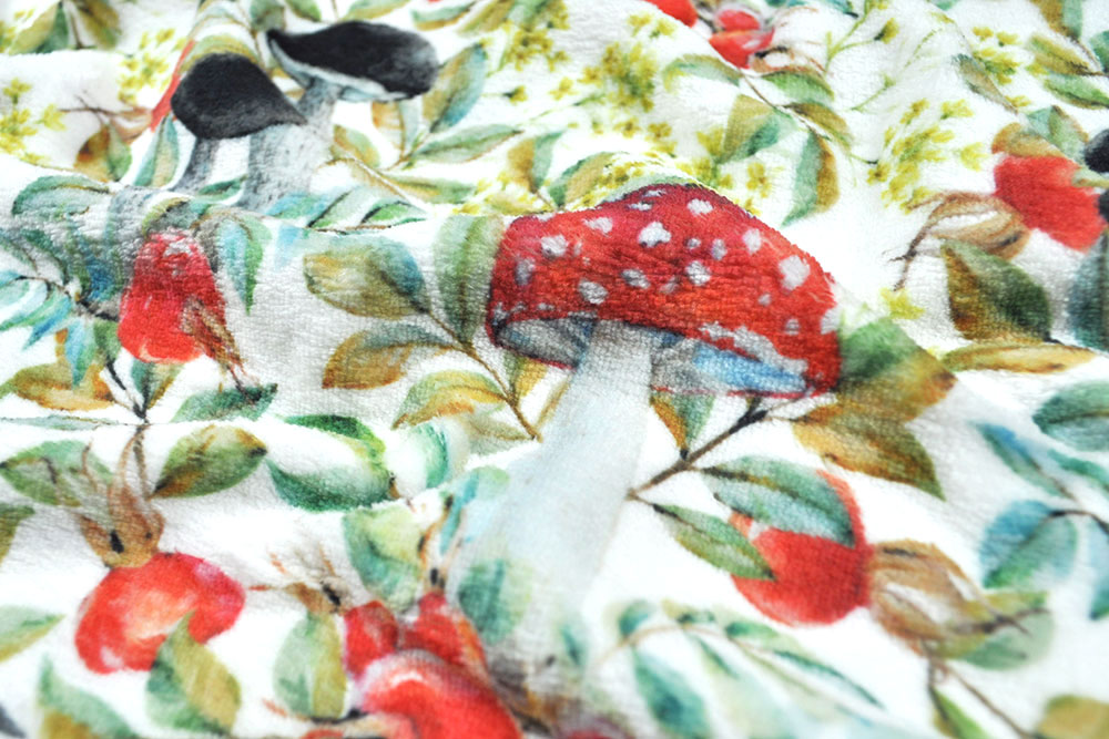 Wellness-Fleece - Herbstwald