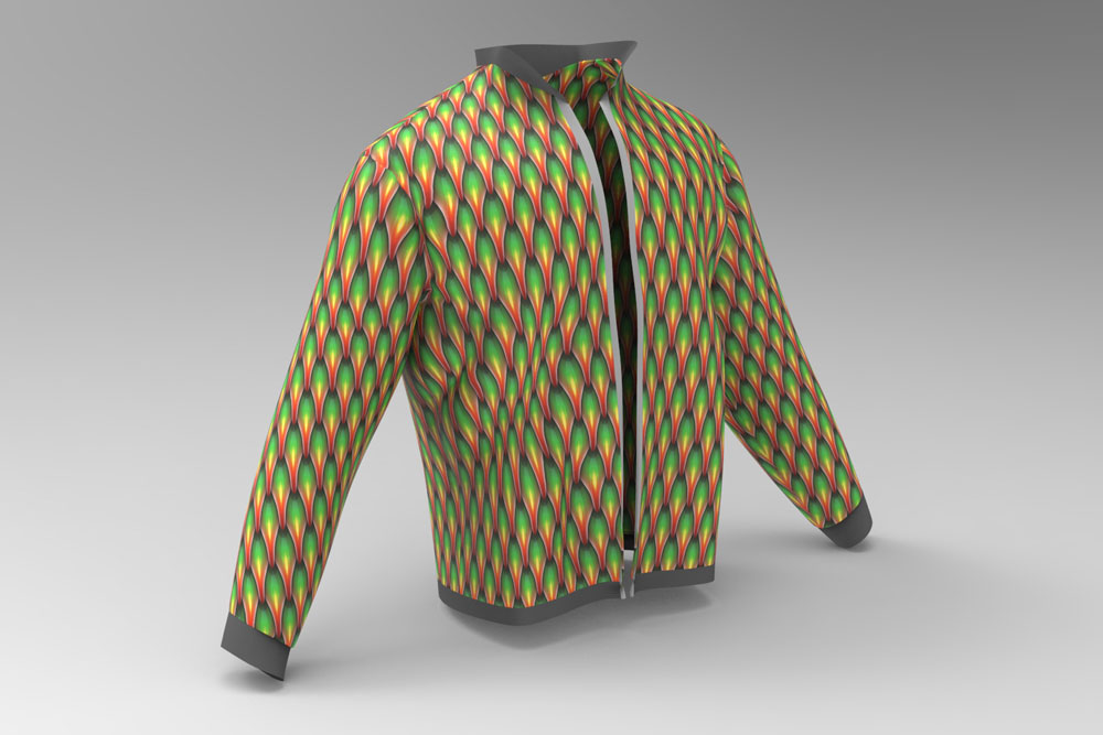 Nano-Softshell - Drachenschuppen