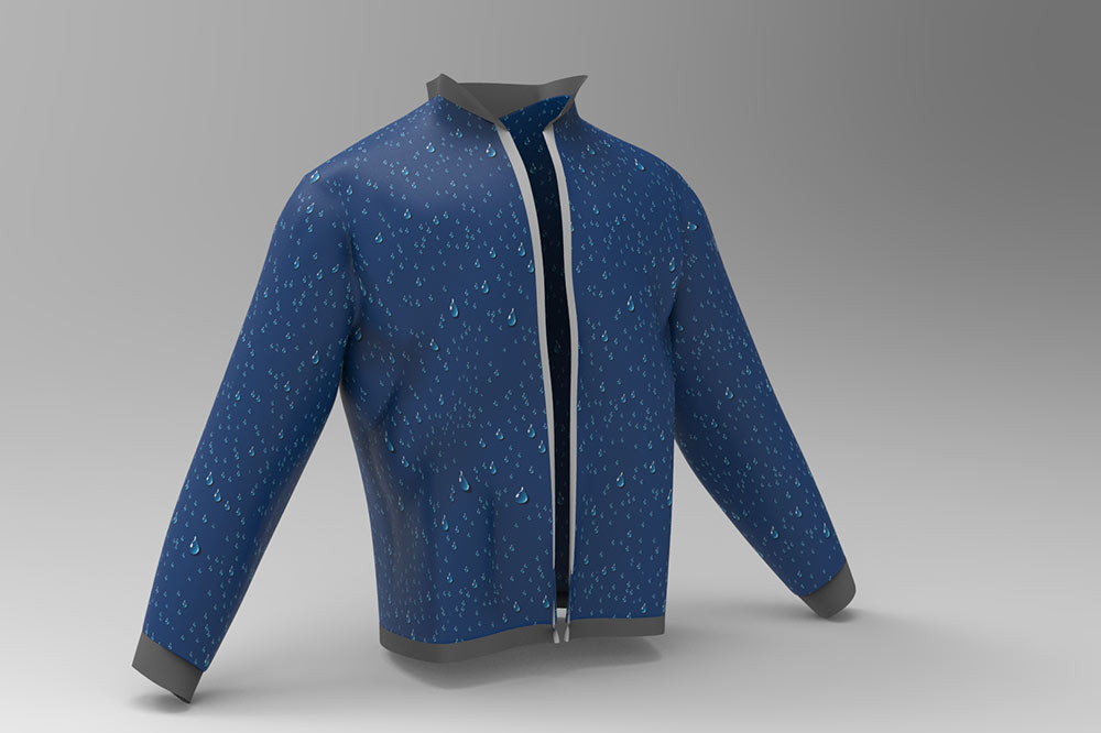 Nano-Softshell - Wasserperlen