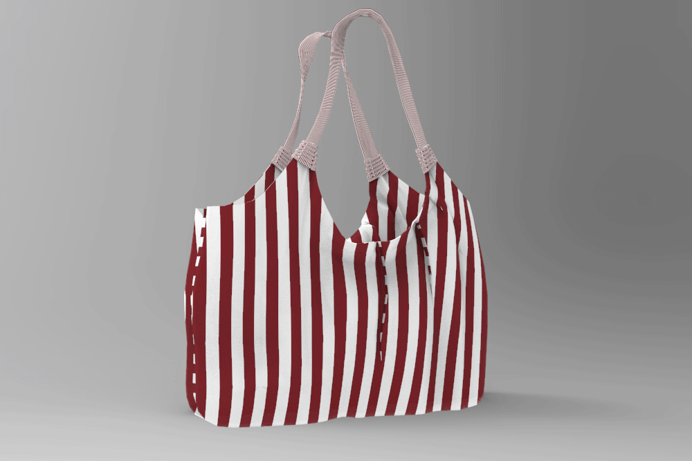 Dekostoff - Blockstreifen 10cm