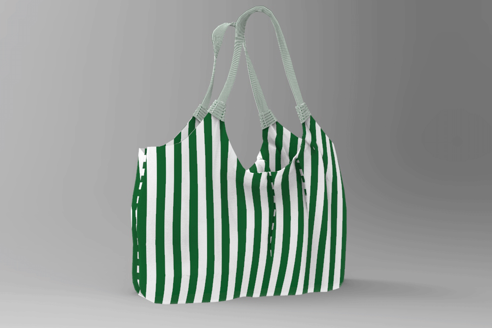 Dekostoff - Blockstreifen 10cm