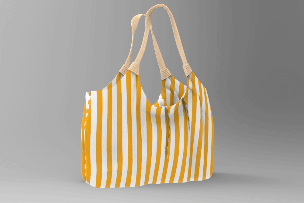 Dekostoff - Blockstreifen 10cm