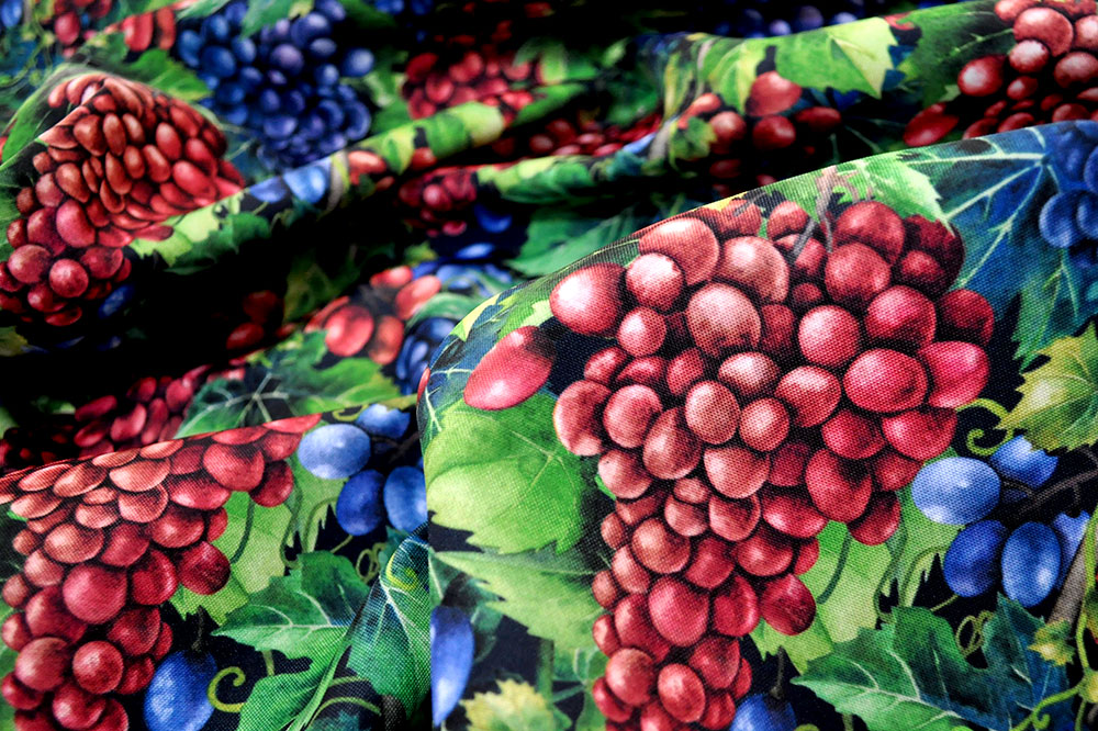 Dekostoff - Weinrebe