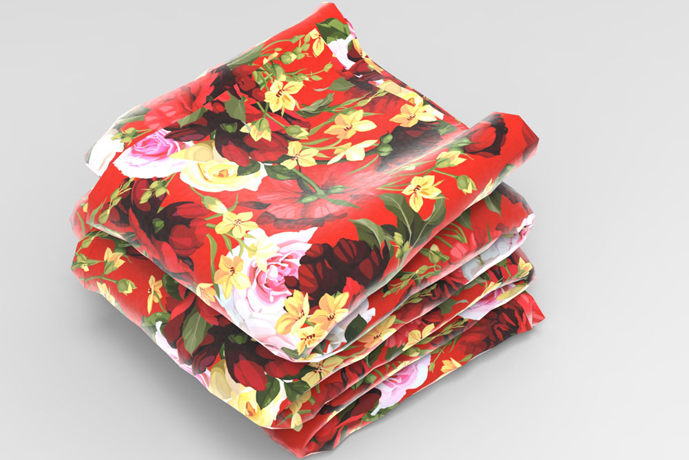 Möbelsamt - Gartenblumen