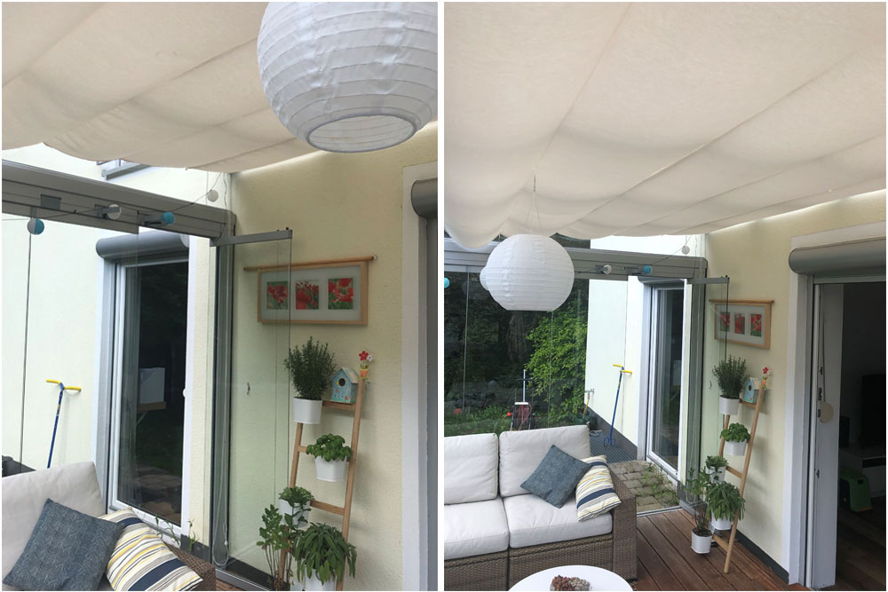 Sonnenschutz-Gewebe light Colour - 280 cm breit