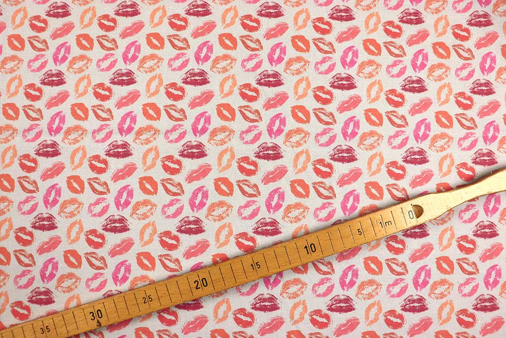 Baumwollstoff - Sweet Kiss