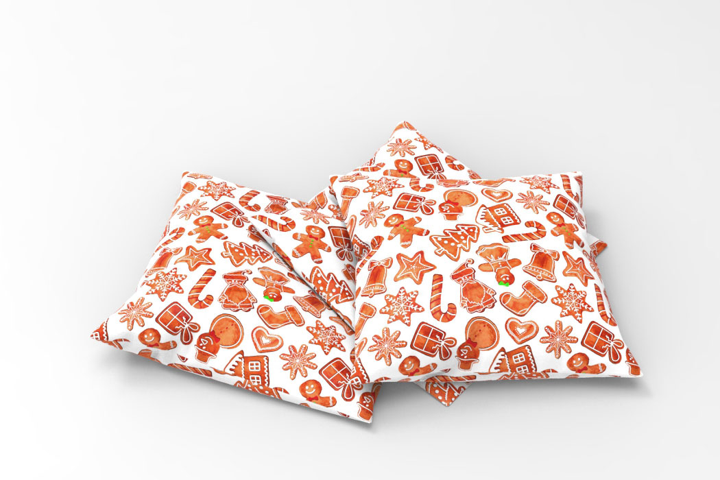 Dekostoff - Weihnachtsgebäck