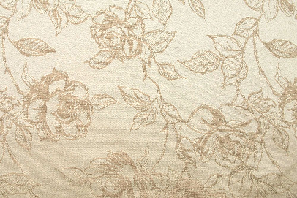 Jacquard Rosen - Creme/Beige