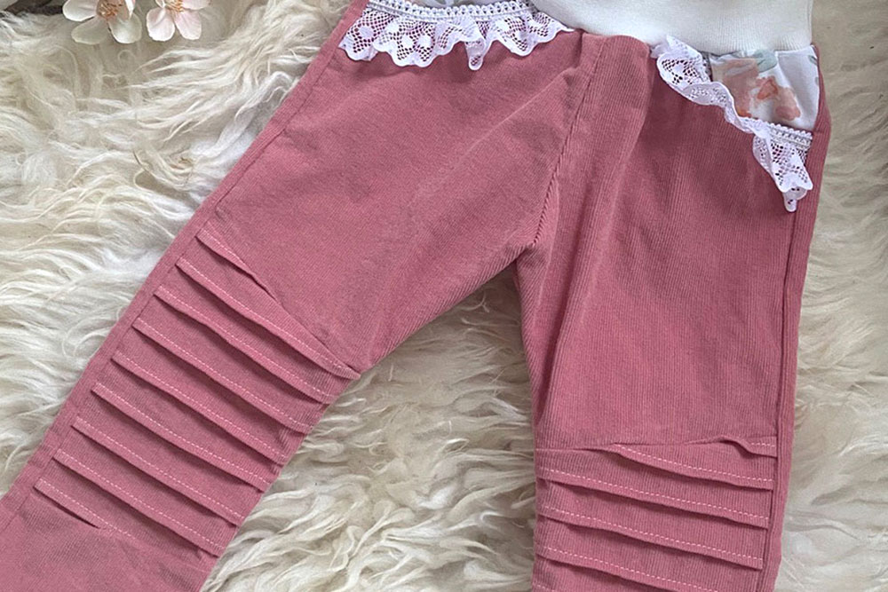 Feincord - Baumwolle - uni