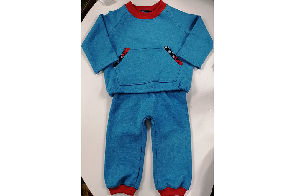 Kuschel-Sweat - Melange