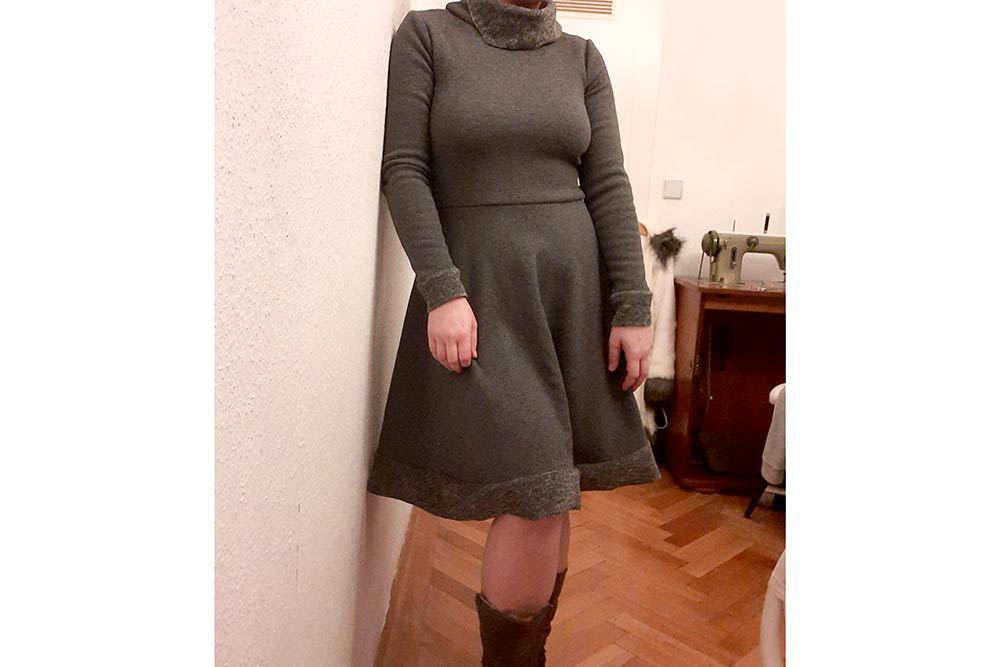 Thermo-Shirt-Stoff - Uni