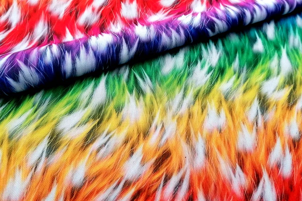 Sport Stretch - Rainbow Fur