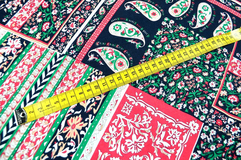 Viskosestoff - Paisley Da Sofia