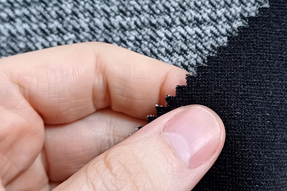 Tweed-Imitat - Pepita - Grau