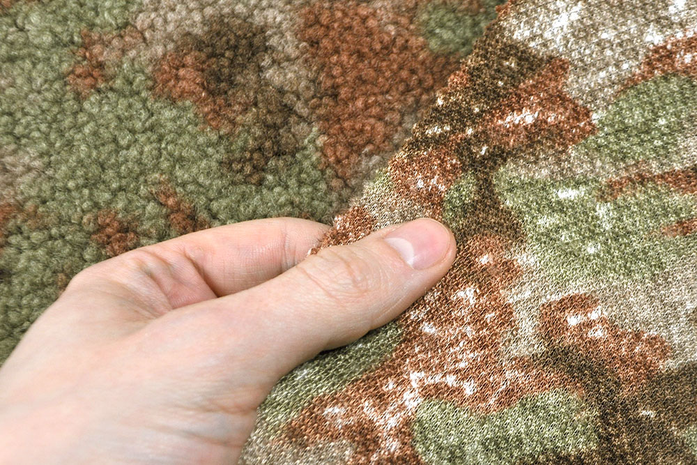 Camouflage-Teddystoff