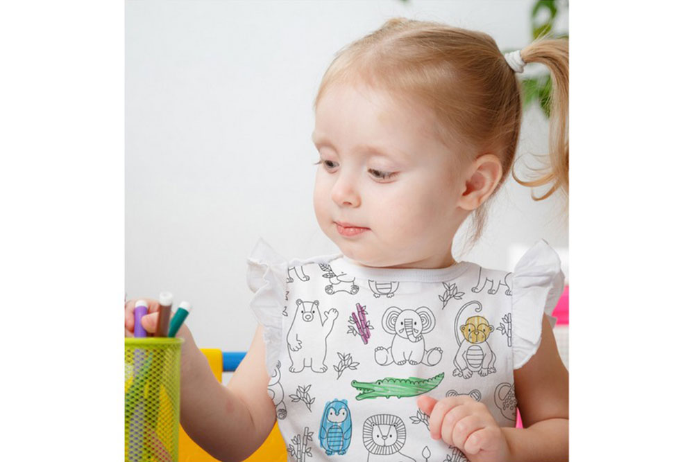 Ausmal-Jersey - Cute Zoo