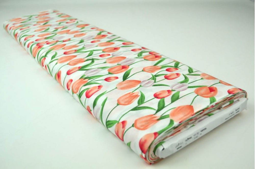 Viskosestoff - Tulpen-Traum