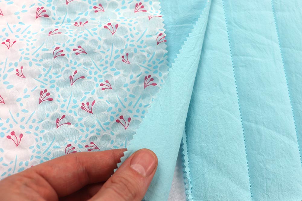 Baumwollstoff Vintage - Blue Summer