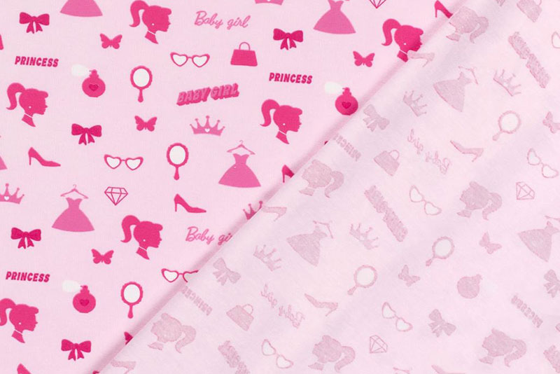 Baumwolljersey - Barby Princess