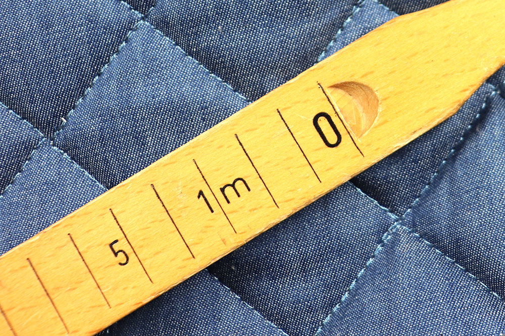 Jeans-Stepper mit Flausch-Rückseite