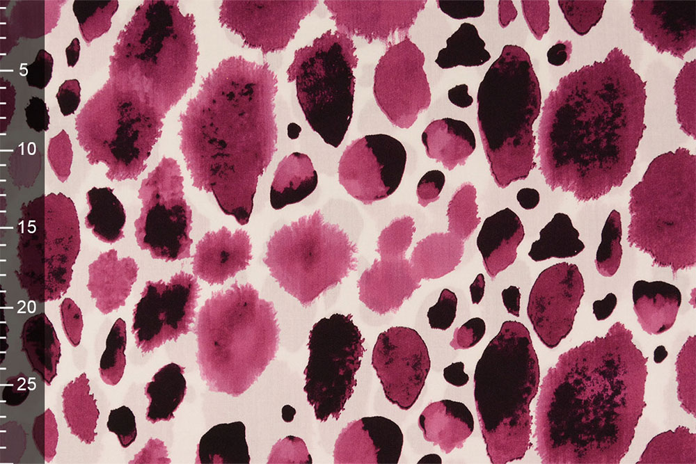 Viskosestoff - Leonie - Lila