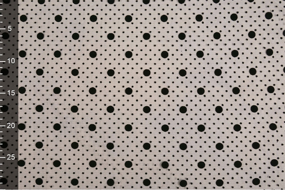 Tüll - Black Dots