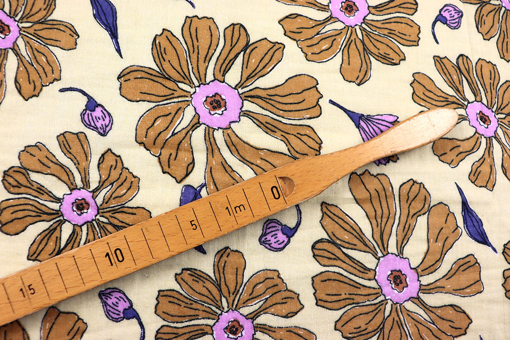 Musselin - Big Flowers