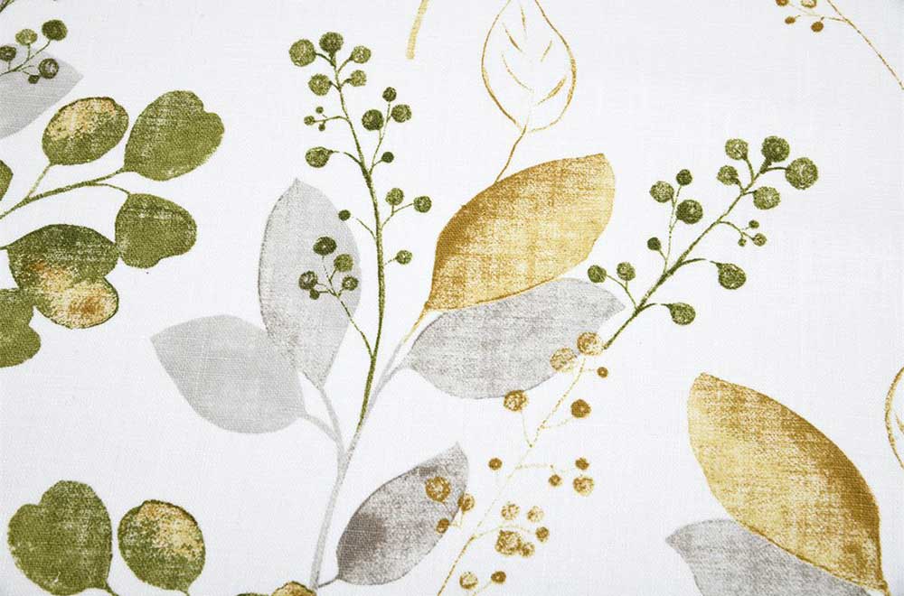 Ramie-Stoff -  Eukalyptus - Grün