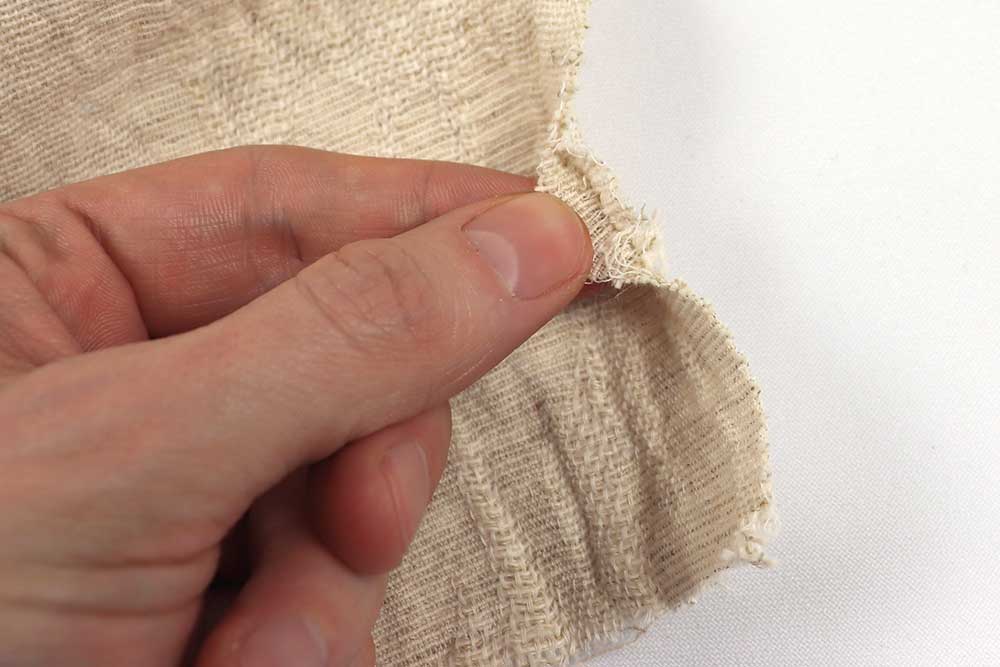 Musselin - Natur-Jacquard