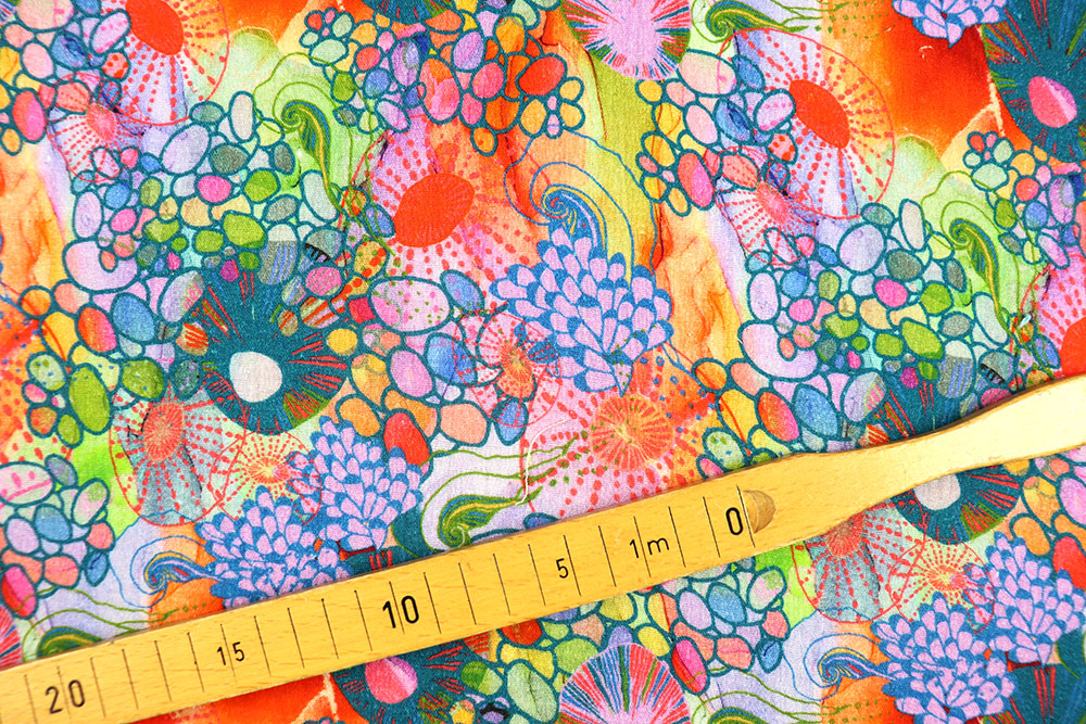 Musselin - Abstract Flowers