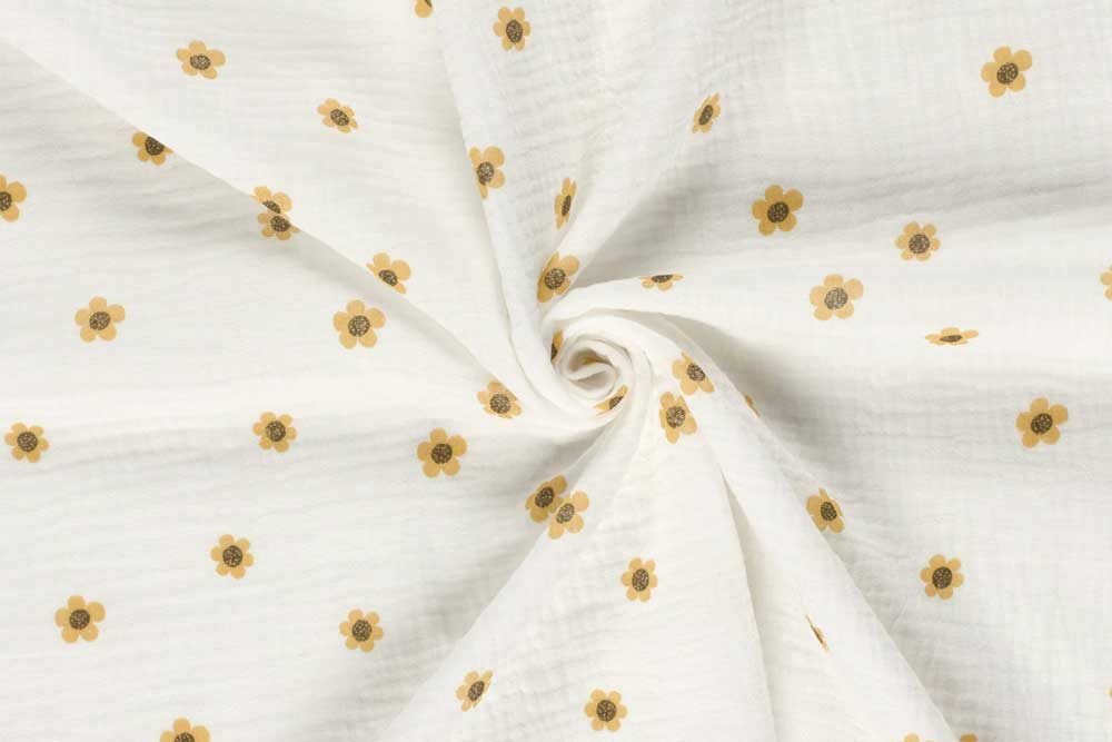 Musselin - Sonnenblumen