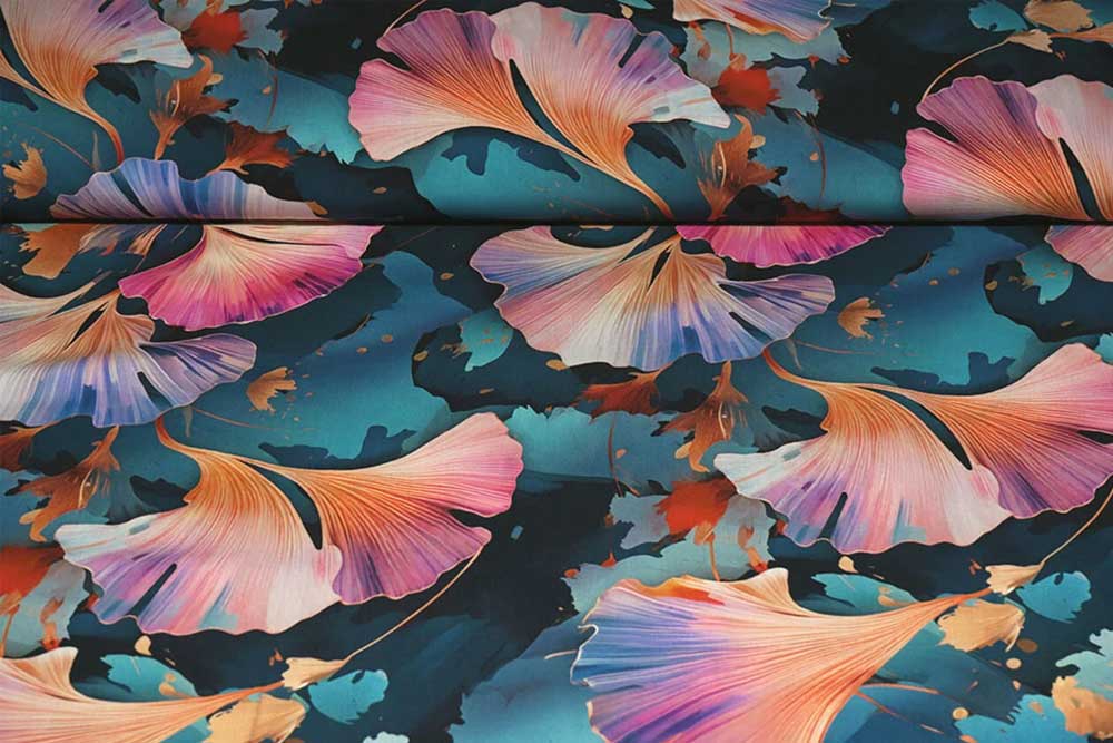 Viskosestoff - Ginkgo Blush