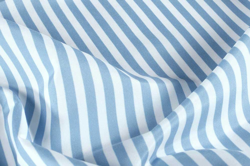 Badehosen Stoff - Aqua Stripe