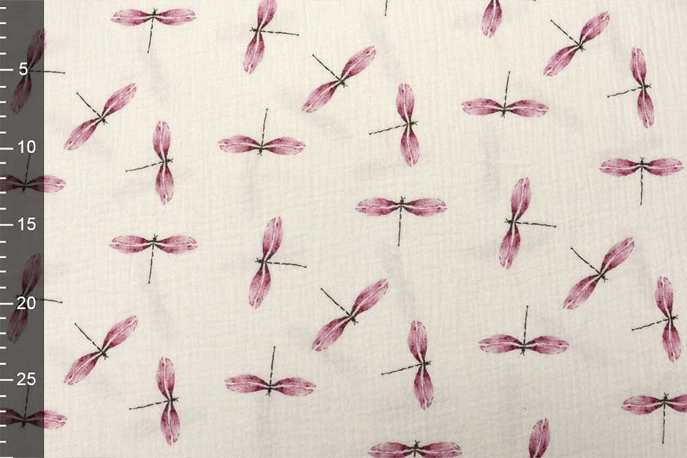 Musselin - Libellenflug