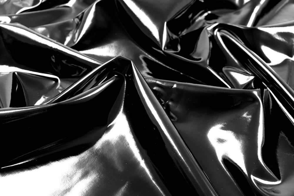 Lack-Lycra - Schwarz