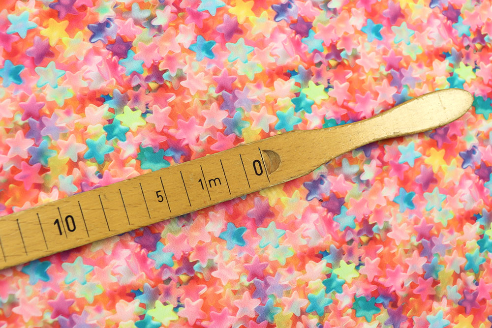 Badeanzugstoff - Gummisternchen