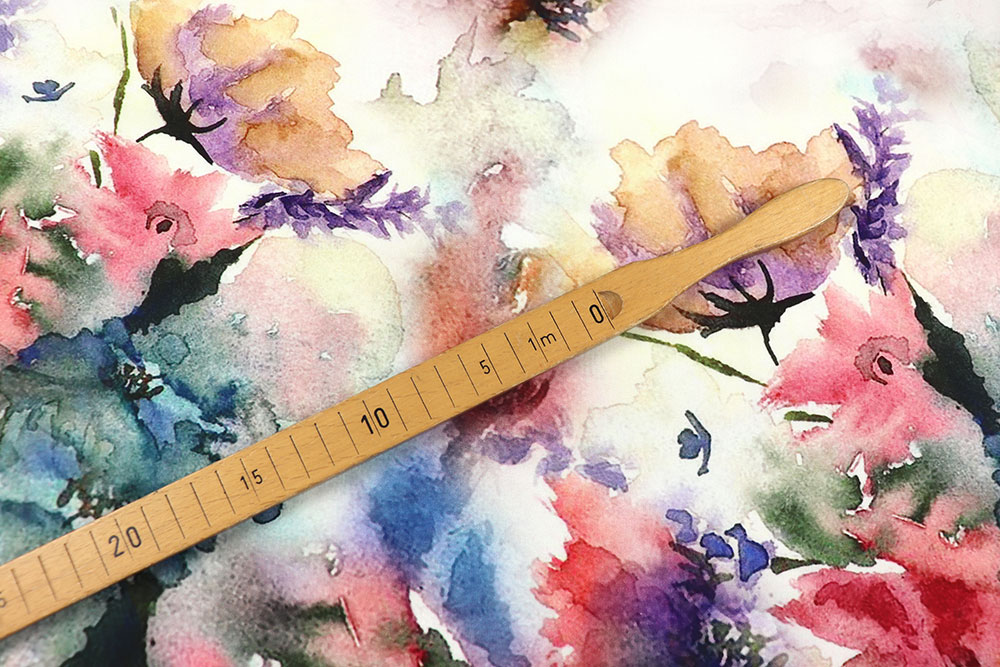 Viskosestoff - Aquarellgarten