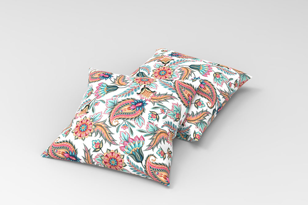 Blackout perm. schwer entflammbar - Exotic Paisley