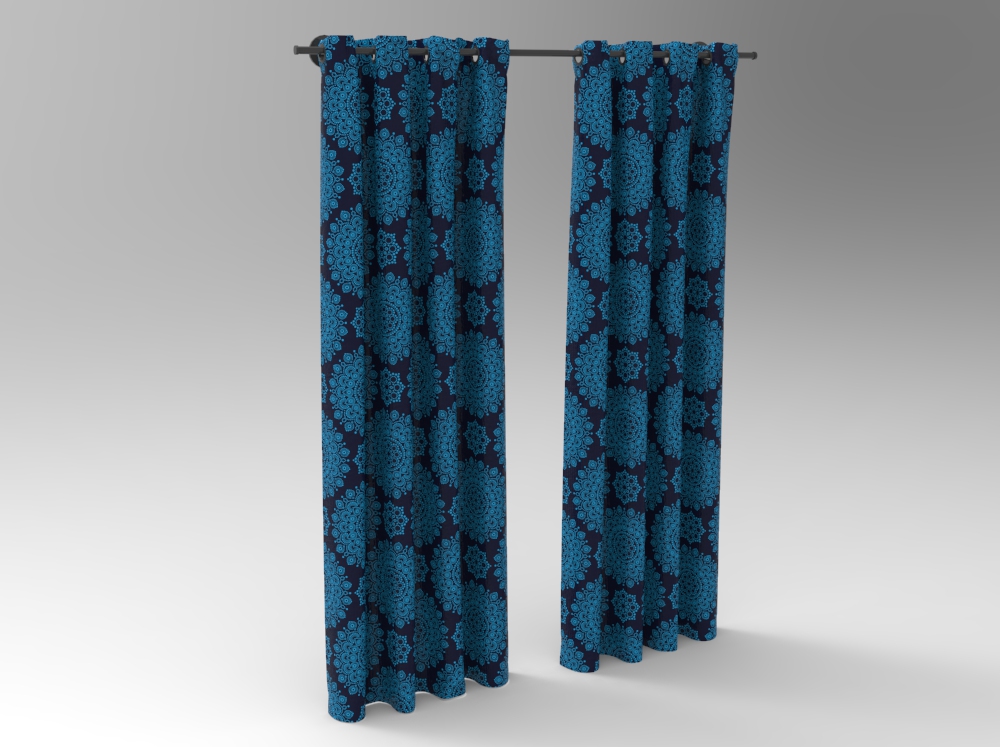 Blackout perm. schwer entflammbar - Orientalis