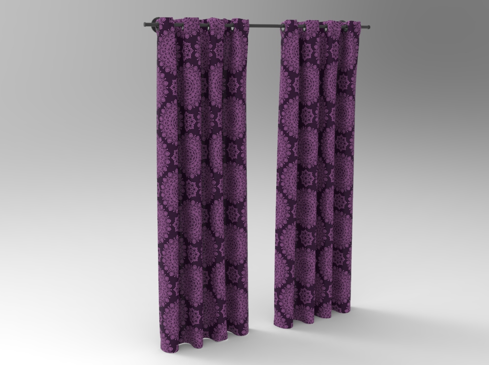 Blackout perm. schwer entflammbar - Orientalis