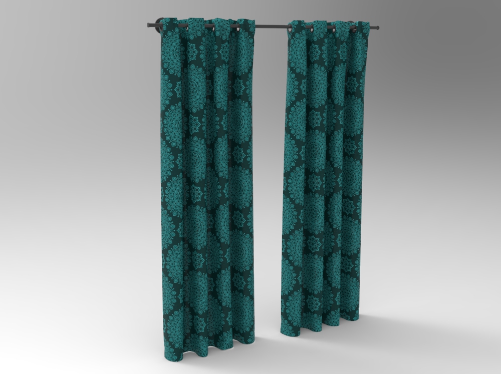 Blackout perm. schwer entflammbar - Orientalis