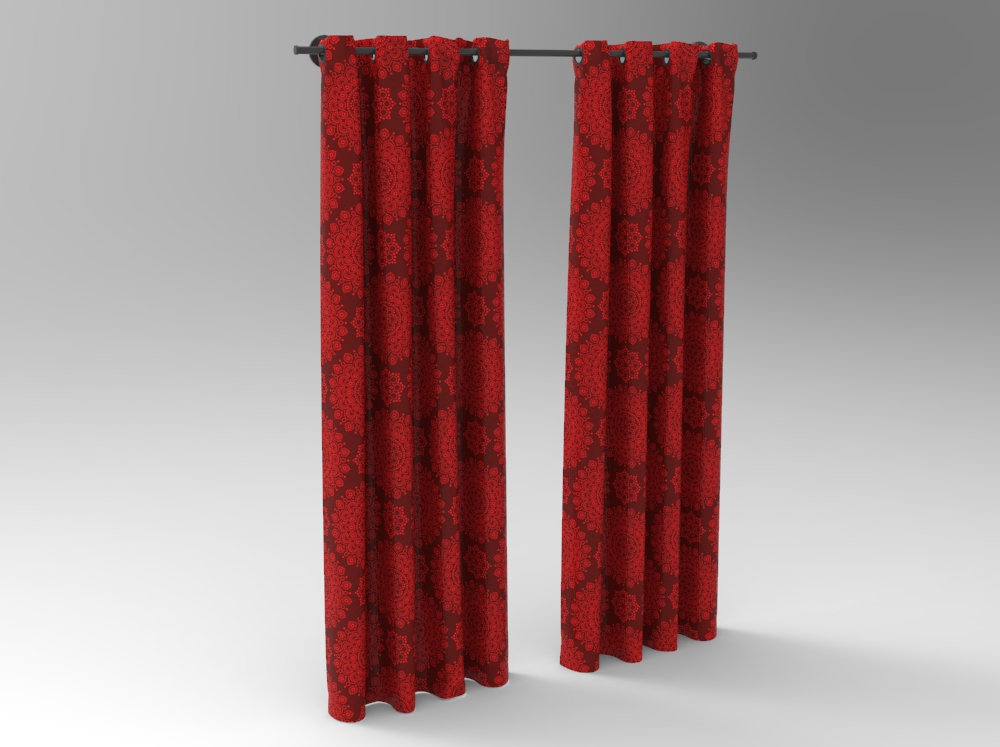 Blackout perm. schwer entflammbar - Orientalis