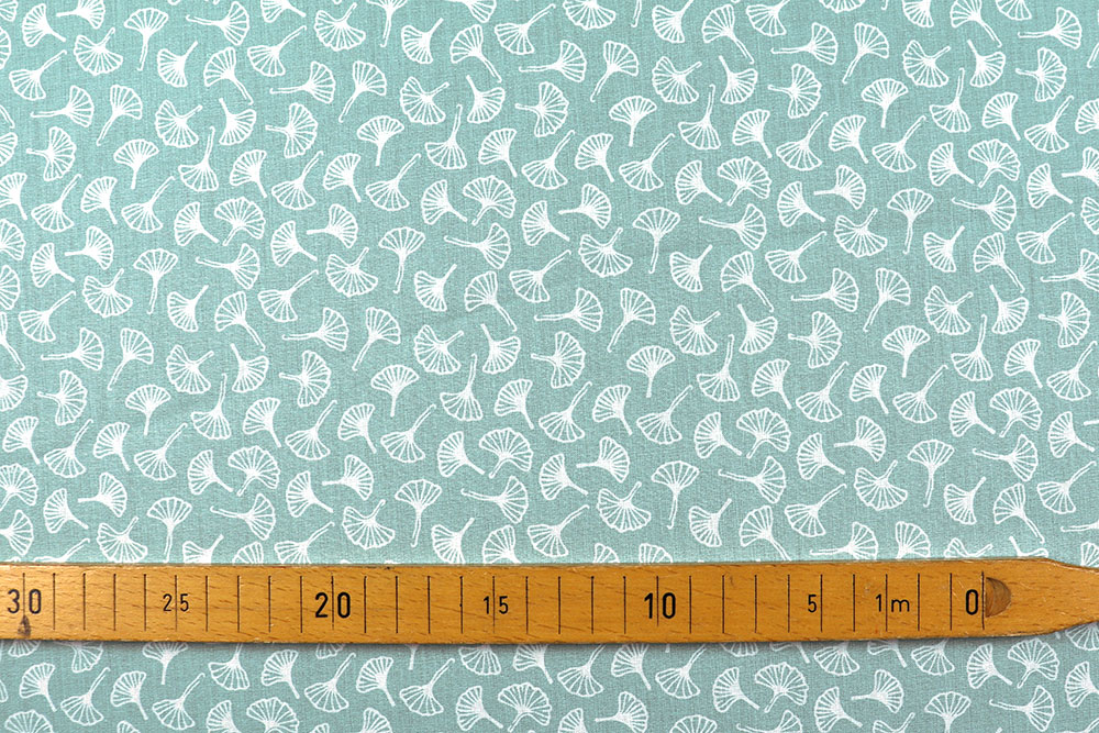 Bettwäsche-Stoff - Ginkgo - 295 cm