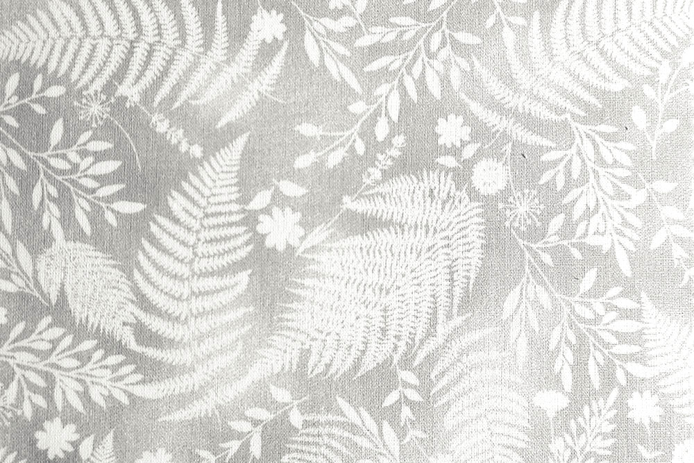 Baumwollstoff - Tropical Grey - 295 cm