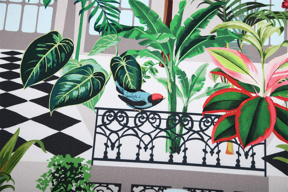 Baumwollsatin - Victorian Exotic