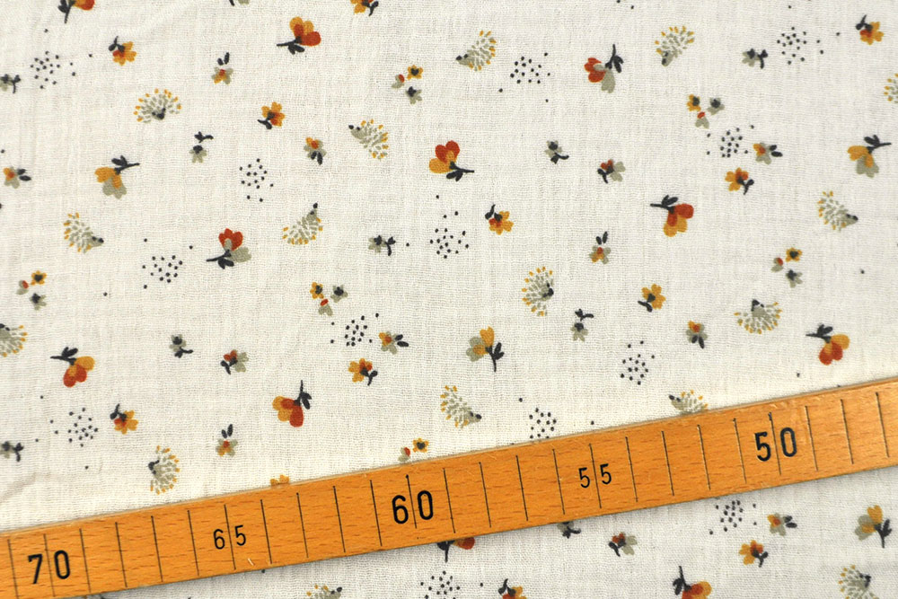 Double Gauze - Mini Flowers