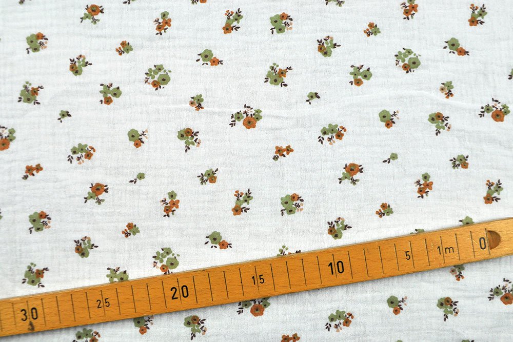 Double Gauze - Blümchen